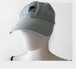 NWT FILA Golf L’Arte Nello Sport Blue Baseball Cap